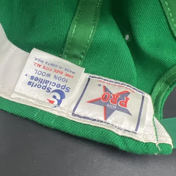Vintage 90s Philadelphia Eagles Sports Specialties Hat Green One Size - Picture 7 of 14